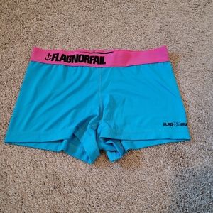 Flag Nor Fail workout shorts
